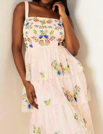 Rochie medie Coast, roz pal