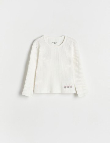 Bluza Reserved, ecru