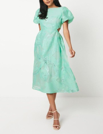Rochie medie Coast, turcoaz