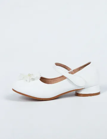 Pantofi Shein Kids, alb