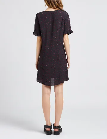 Rochie scurta Pieces, negru