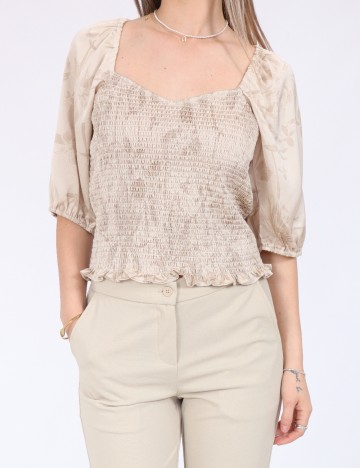 Bluza Vero Moda, crem