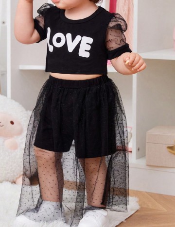 Compleu Shein Kids, negru