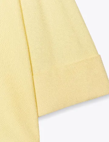 Camasa Oversize Zara, galben