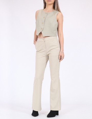 Pantaloni LMTD, bej