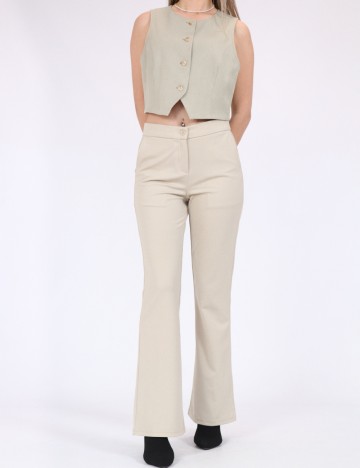 Pantaloni LMTD, bej