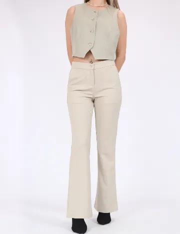 Pantaloni LMTD, bej