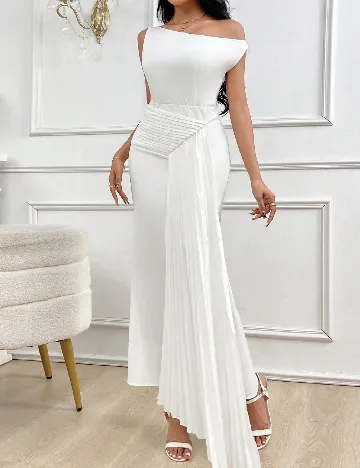 Rochie lunga SHEIN, alb