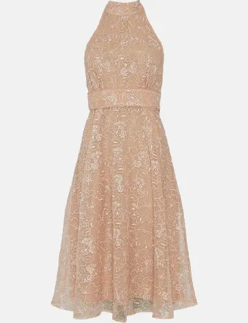 Rochie medie Coast, crem Crem