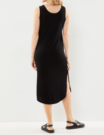 Rochie medie Pieces, negru