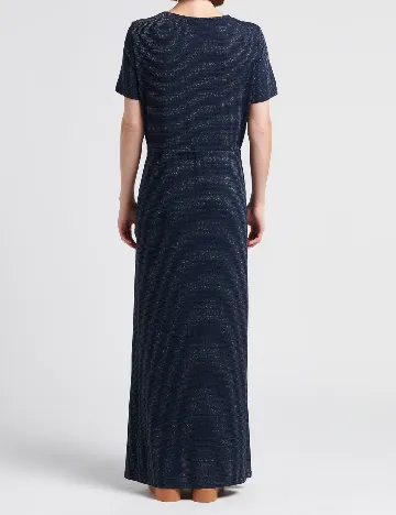 Rochie lunga Pieces, bleumarin