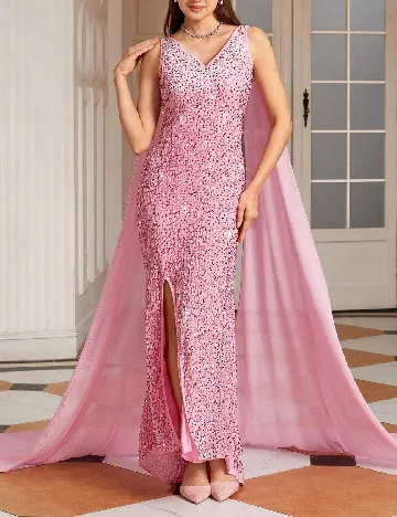Rochie Shein Kids, roz Roz