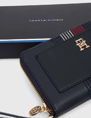 Portofel Tommy Hilfiger, bleumarin inchis