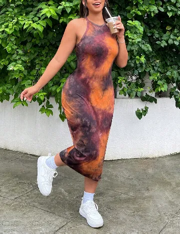 Rochie medie SHEIN CURVE, mix culori Mix culori