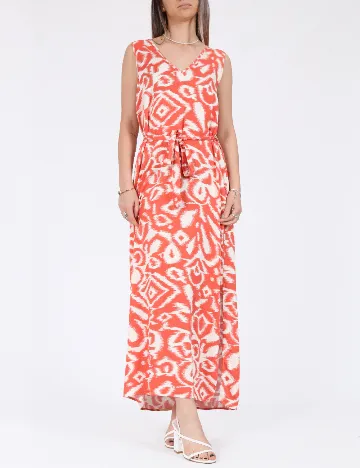 Rochie lunga Vero Moda, portocaliu