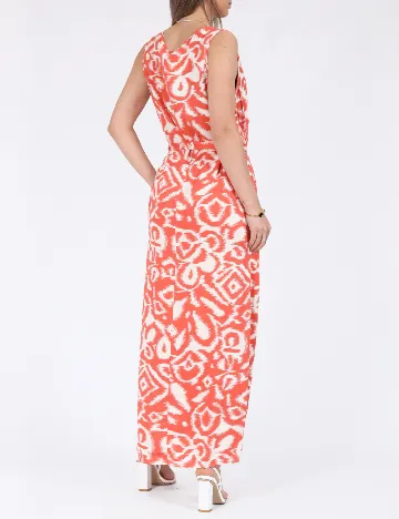Rochie lunga Vero Moda, portocaliu