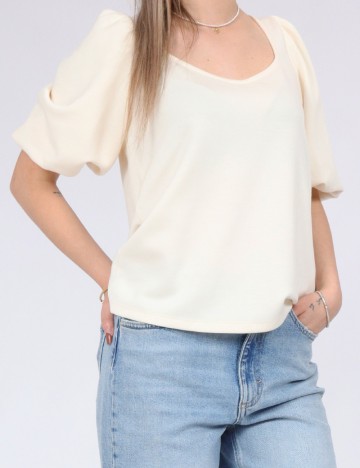 Bluza Vero Moda, crem