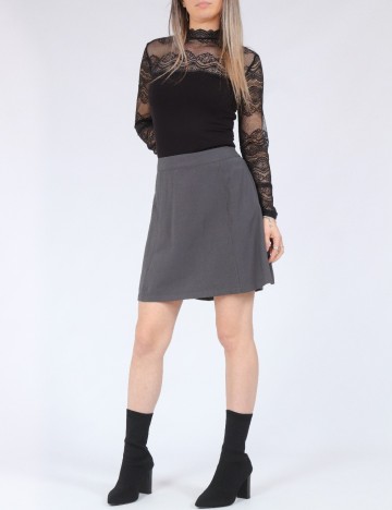 Fusta Vero Moda, gri