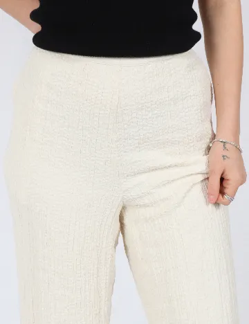 Pantaloni Vero Moda, alb Alb