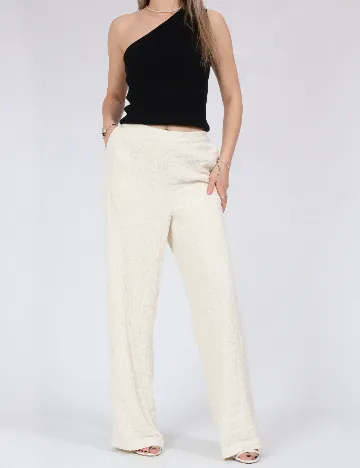 Pantaloni Vero Moda, alb Alb