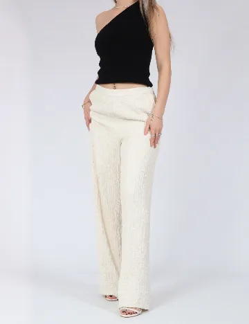Pantaloni Vero Moda, alb Alb