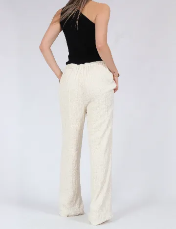 Pantaloni Vero Moda, alb Alb