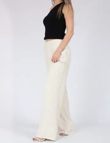 Pantaloni Vero Moda, alb Alb