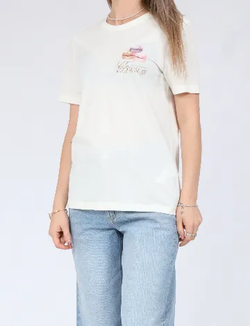 Tricou Only, alb