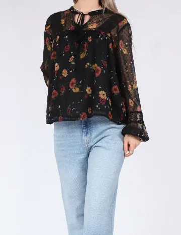 Bluza Only, negru Negru