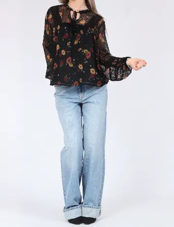 Bluza Only, negru Negru