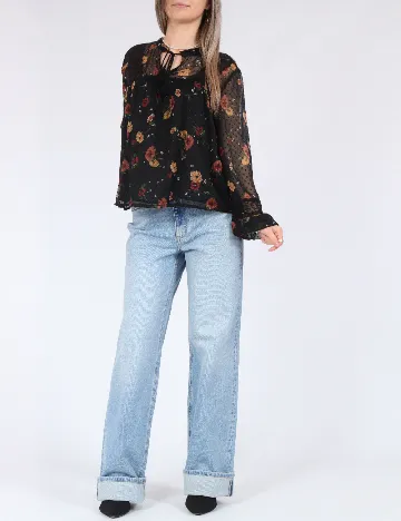 Bluza Only, negru Negru