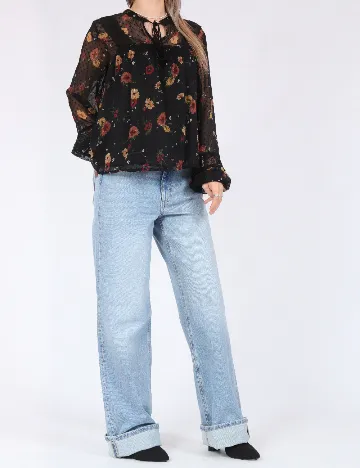 Bluza Only, negru Negru