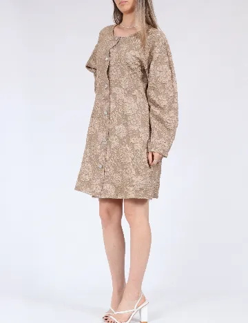 Rochie scurta Vero Moda, maro