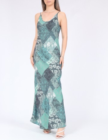 Rochie lunga Vero Moda, verde