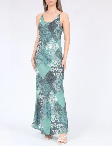 Rochie lunga Vero Moda, verde