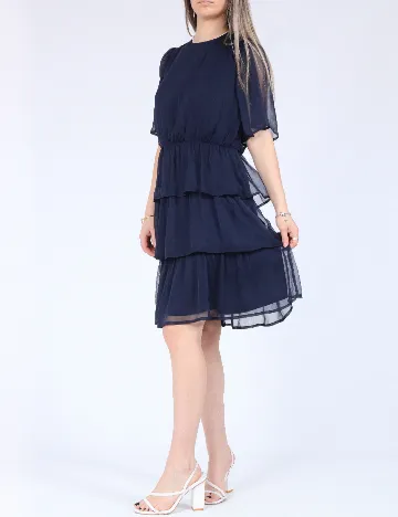 Rochie scurta Vero Moda, bleumarin