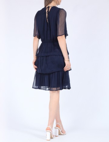 Rochie scurta Vero Moda, bleumarin