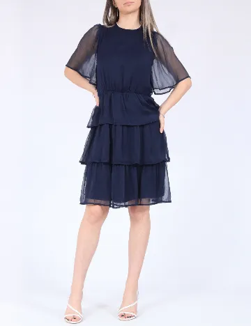 Rochie scurta Vero Moda, bleumarin