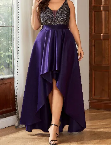 Rochie lunga SHEIN CURVE, mov Mov