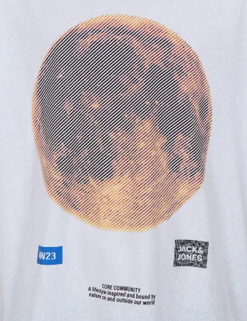 Tricou Jack&Jones, alb Alb