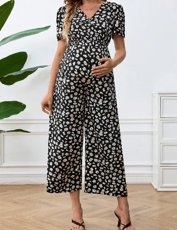 Salopeta SHEIN Maternity, negru Negru
