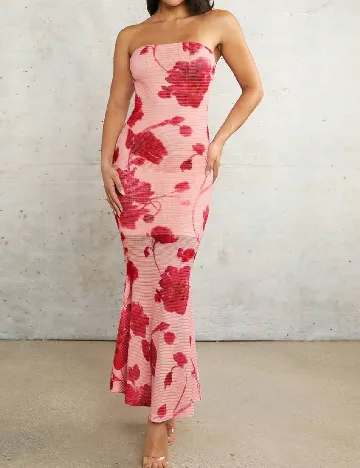 Rochie lunga SHEIN, roz Roz
