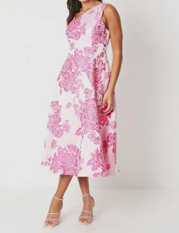 Rochie medie Coast, roz