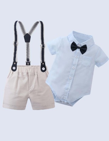 Compleu Shein Kids, albastru