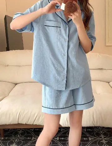 Pijama Dazy, albastru