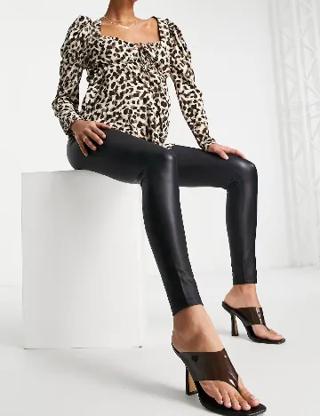 Colanti Asos Maternity, negru