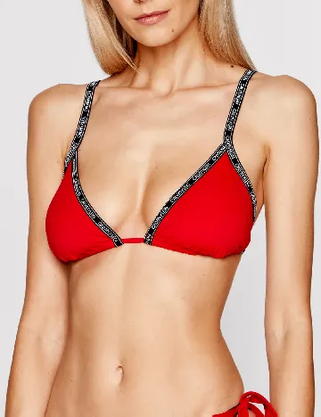 Sutien de baie Calvin Klein, rosu
