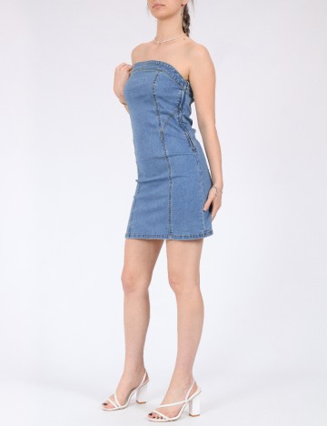 Rochie scurta Noisy May, albastru