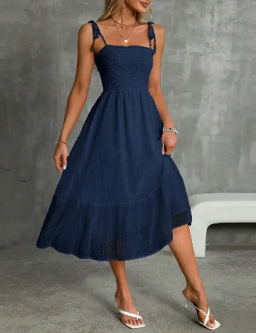 Rochie medie SHEIN, albastru
