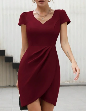 Rochie scurta SHEIN, visiniu